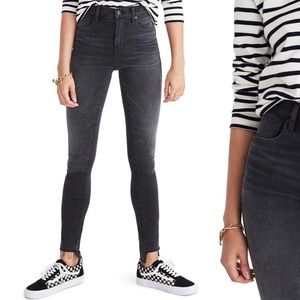 Madewell high rise skinny jean size 26